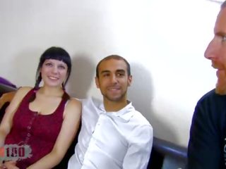 Young spanish amatir casting and first porno film